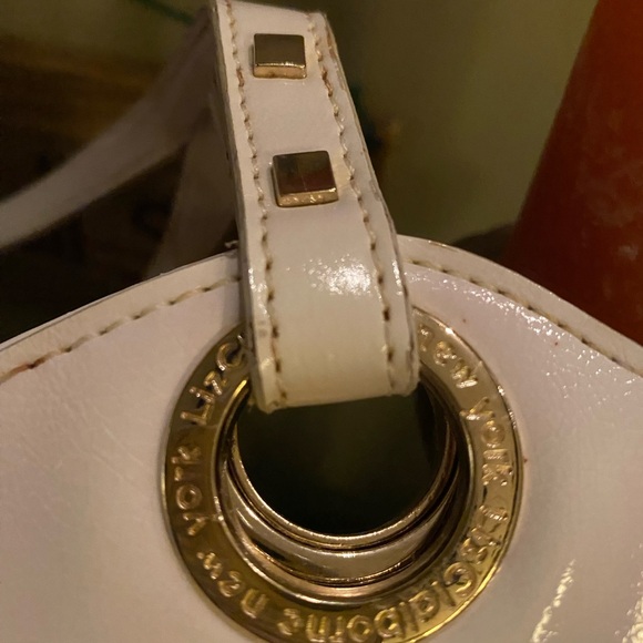 Liz Claiborne Basket Weave Tote - Picture 4 of 13